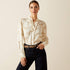 Ariat Cricklade Blouse - Watercolour Horse Print
