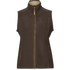 Harkila Sandhem Sherpa Fleece Womens Waistcoat - Demitasse Brown