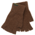 Harkila Alpacka Half Finger Gloves - Pinecone Brown