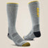 Ariat High Performance Tek Work Sock 2 Pair Pack - Grey