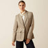 Ariat Beckfoot Womens Blazer - Camel Houndstooth