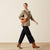 Ariat Beckfoot Womens Blazer - Camel Houndstooth