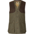 Harkila Kenmore Shooting Waistcoat - Forest Green/Herringbone