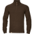 Harkila Vincent Merino Half Zip Pullover - Demitasse Brown