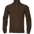 Harkila Vincent Merino Half Zip Pullover - Demitasse Brown