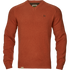Harkila Vincent Merino V-Neck Pullover - Bombay Brown