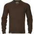 Harkila Vincent Merino V-Neck Pullover - Demitasse Brown