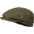 Harkila Kenmore Baker Boy Cap - Forest Green/Herringbone