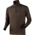 Harkila Base All Seasons Zip Neck - Shadow Brown