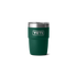 YETI RAMBLER 8OZ (236ML) STACKABLE CUP - BLACK FOREST GREEN