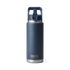 YETI RAMBLER 26 OZ COLOUR STRAW BOTTLE - NAVY
