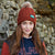 Ridgeline Nordic Fleck Womens Bobble Hat - Russet