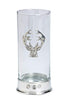 12oz Pewterware Mounted Stag’s Head Highball Glass