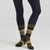 Ridgeline Merino Wool Socks Mid Length - Olive Stripes