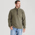 Ridgeline Brancaster 1/4 Zip Top - Smokey Olive