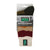 Ridgeline Merino Wool Socks Mid Length - Berry Stripes