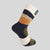 Ridgeline Merino Wool Socks Mid Length - Navy Stripes