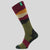 Ridgeline Merino Wool Socks Full Length - Berry Stripes