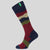 Ridgeline Merino Wool Socks Full Length - Navy Stripes