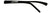 Pilla Vista Saber Fork Frame - Black/White