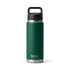 YETI RAMBLER 26 OZ BOTTLE CHUG - BLACK FOREST GREEN