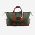 Teales Weekend Bag Forest Canvas & Leather