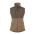 Ridgeline Ladies Hybrid Vest Fleece Bark / Light Bark