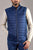 Castellani Sleeveless Quilted Jacket - Navy